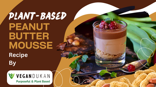 Plant-Based Peanut Butter Mousse with Chocolate Ganache 