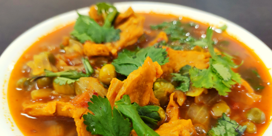Mock meat recipe using Soya Vegget - Vegan Dukan