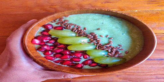 Spinach Banana Smoothie - Vegan Dukan