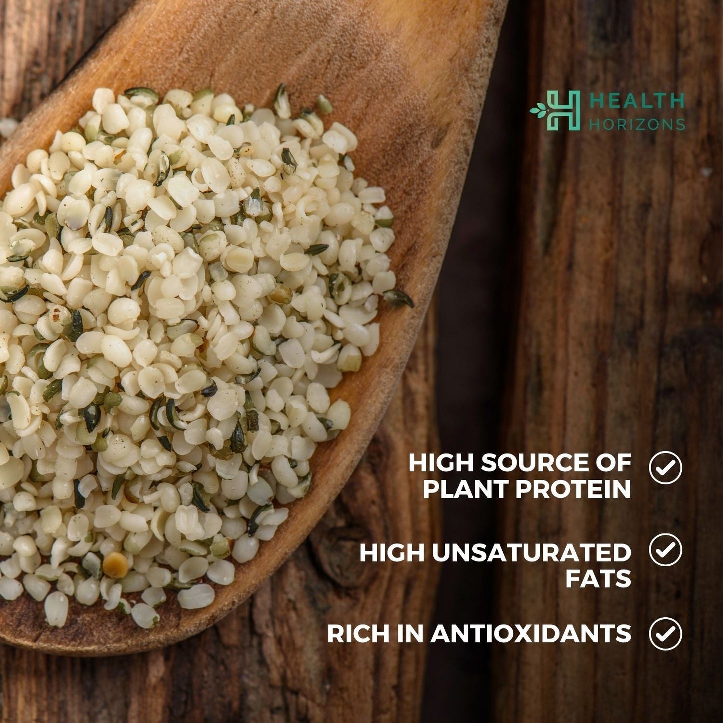 Health Horizons Hemp Hearts (500g)