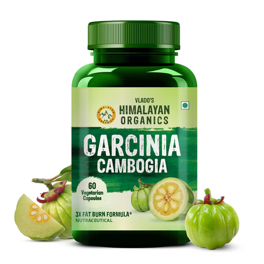 Vlado's Himalayan Organics Garcinia Cambogia Supplement | 60 Veg Capsules