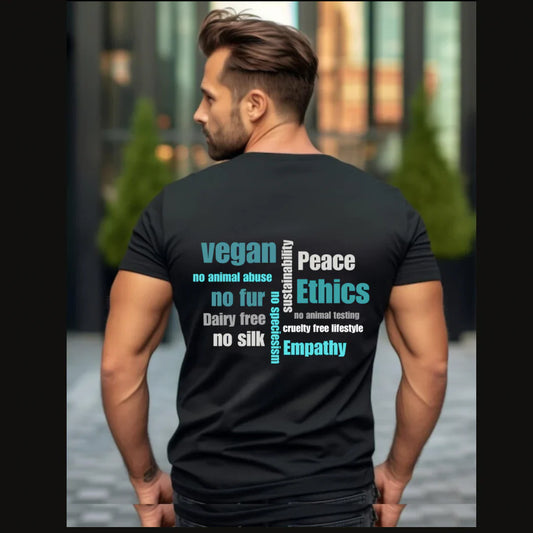 T-Shirt |  Vegan Wordart