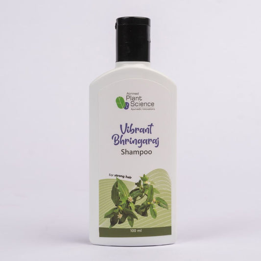 Atrimed Plant Science Vibrant Bhringaraj Shampoo | For Strong Hair | 100ml | Pack of 1