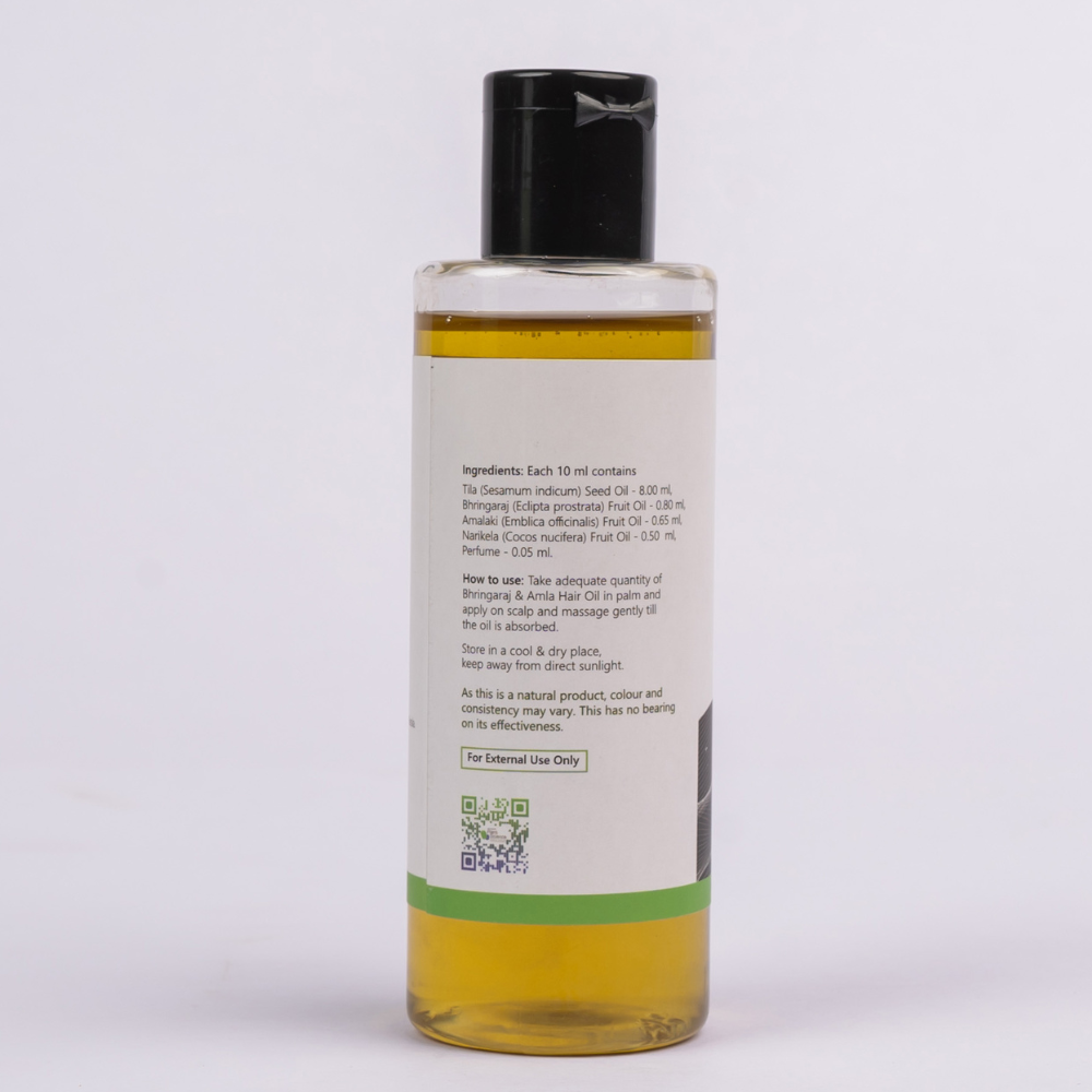 Atrimed Plant Science Bringaraj & Amla Hair Oil | For Rich Hair |100ml