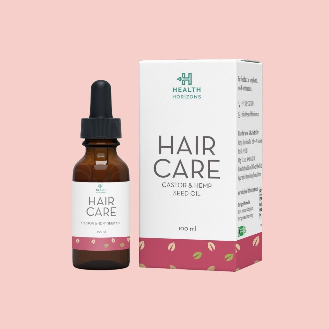 Health Horizons Hair Care, Castor and Hemp Seed Oil (100ml)