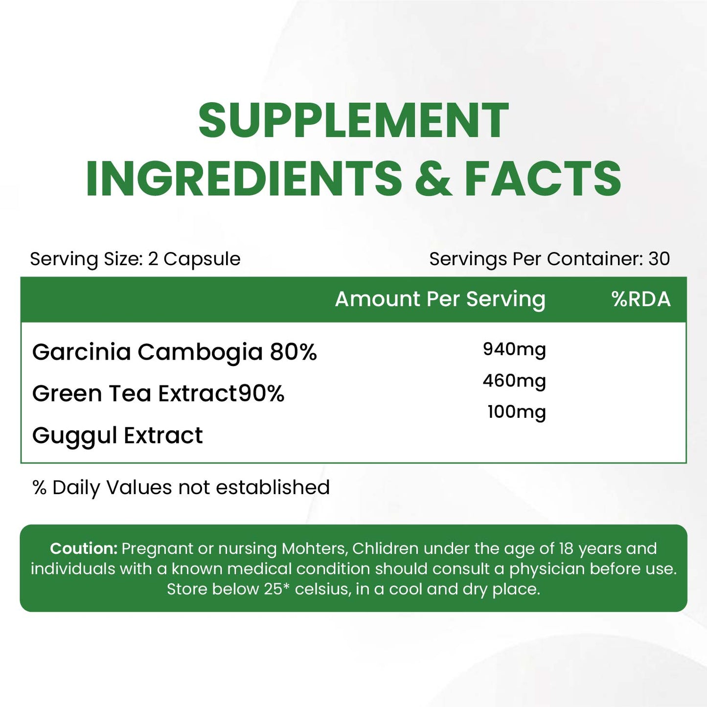 Vlado's Himalayan Organics Garcinia Cambogia Supplement | 60 Veg Capsules