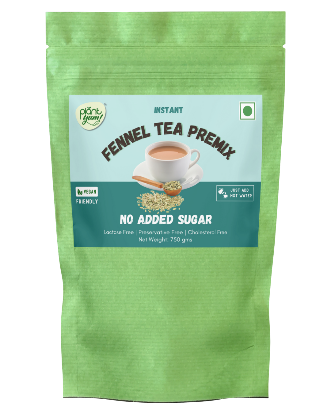 No Added Sugar Tea Premix - Fennel (Saunf) 750g