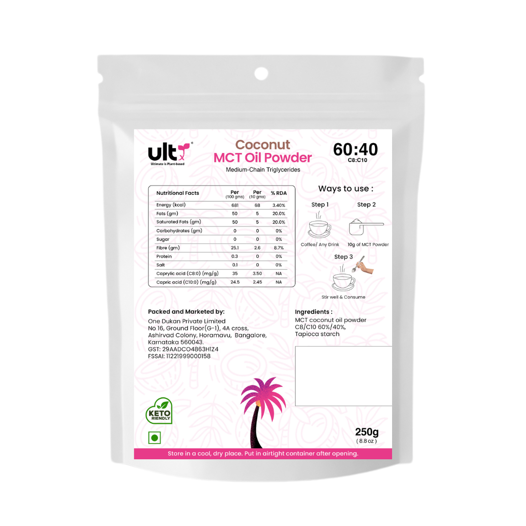 Ultx MCT Oil Powder from Virgin Coconut Oil