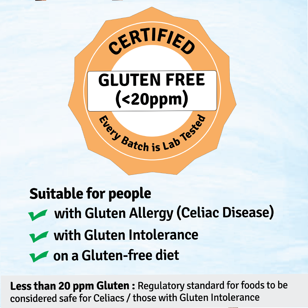 Jus Amazin Gluten Free Atta (1 Kg)