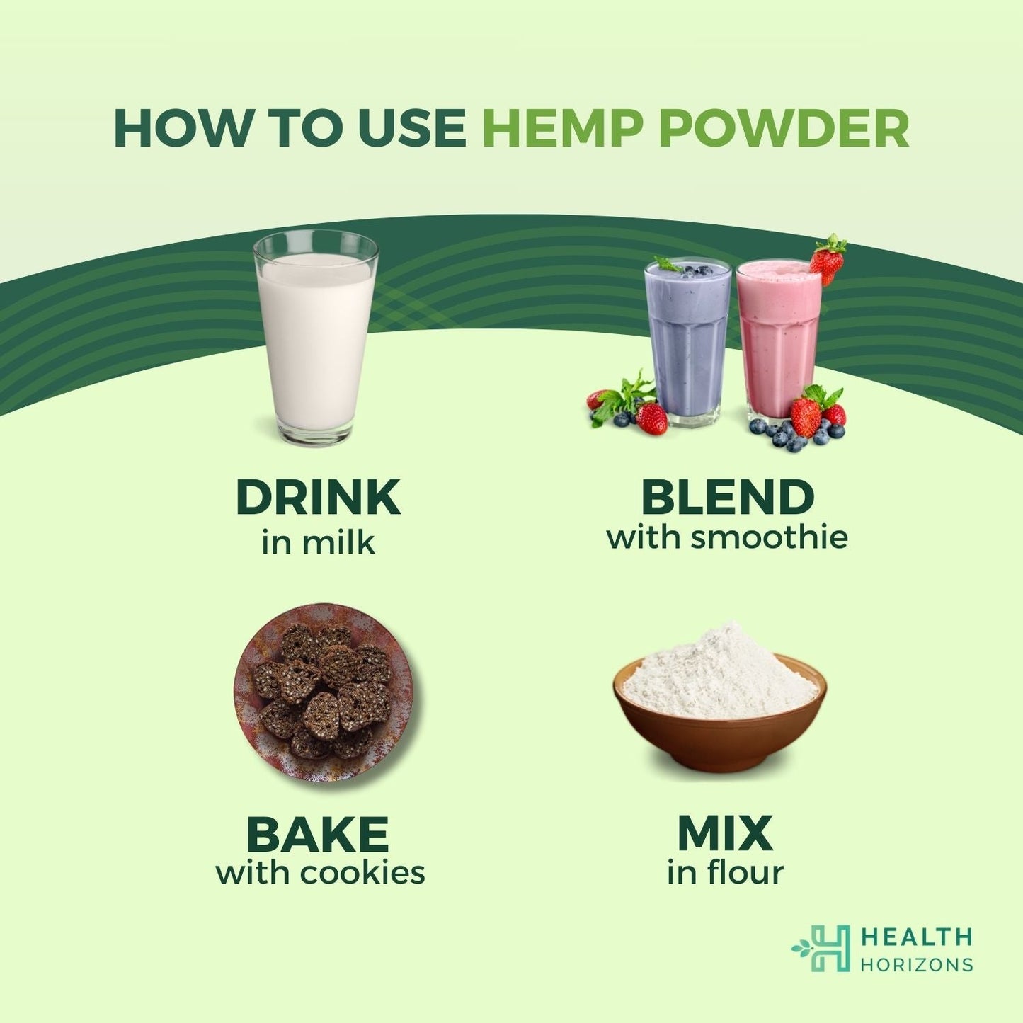 Health Horizons Hemp Chocolate Protein Powder 150g