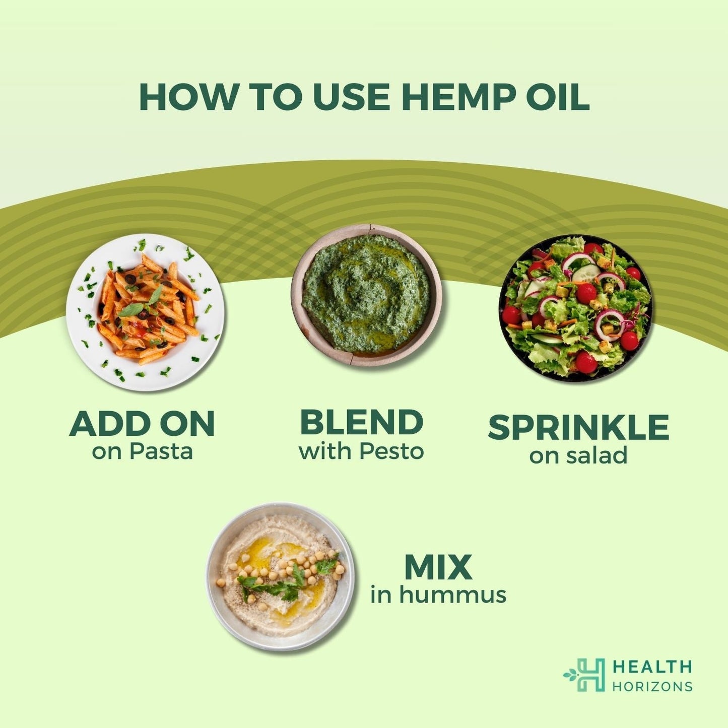 Health Horizons Hemp Cold Pressed Virgin Seed Oil (250ml)