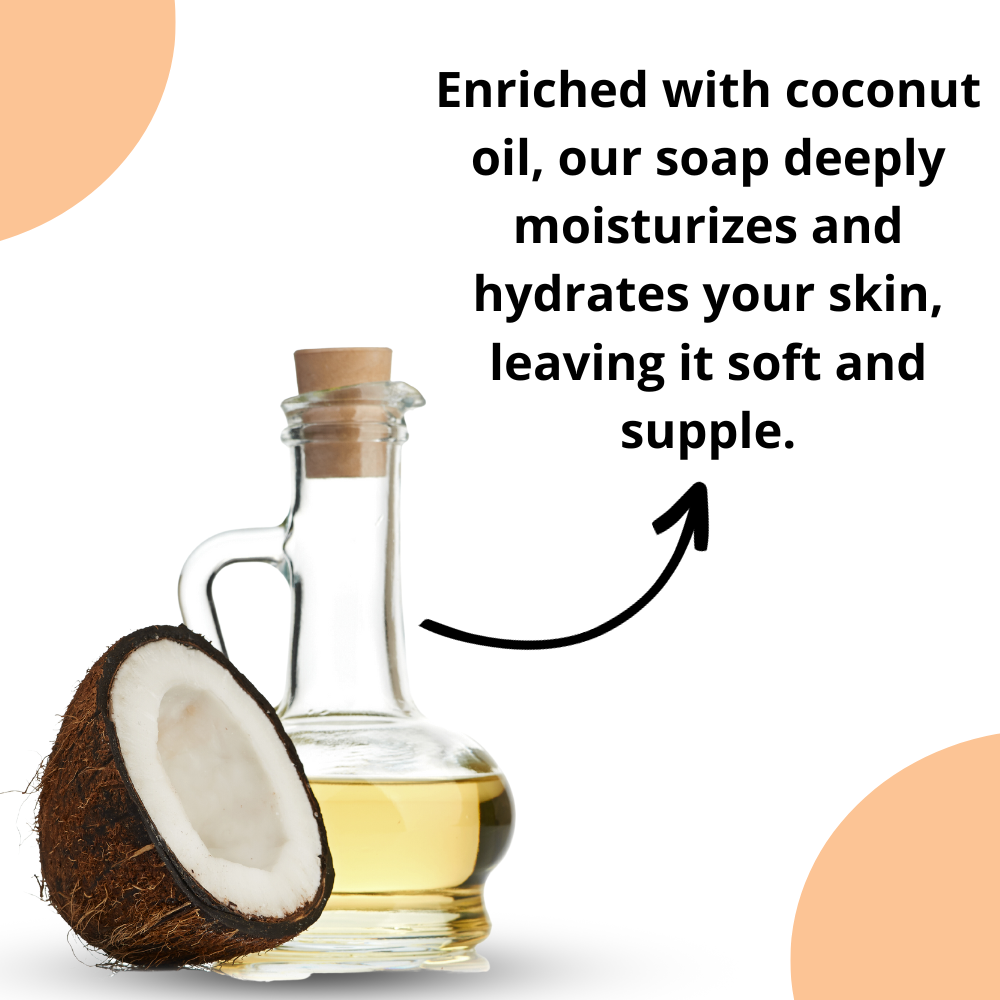 Atrimed Plant Science Oyl Bath Coconut Oil Soap | For Youthful and Radiant Skin 75g (Pack of 3)