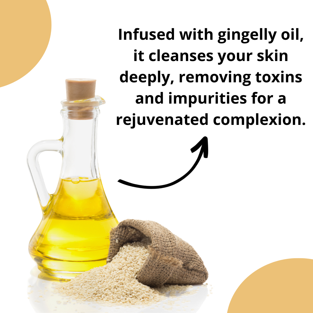 Atrimed Plant Science Oyl Bath Gingelly Oil Soap | For Youthful & Radiant Skin 75g (Pack of 3)
