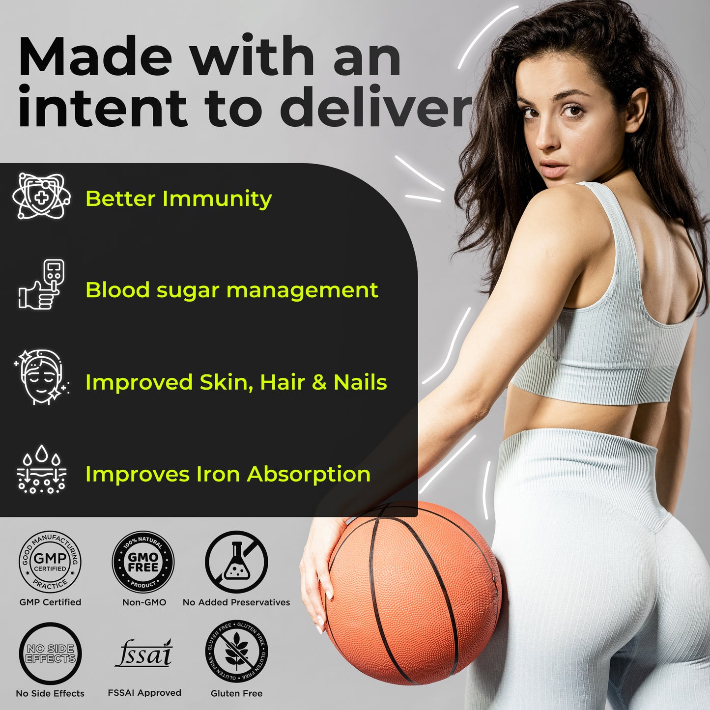 Health Veda Organics Zinc Citrate | Supports Immune and Immunity | Healthier Skin, Hair & Nails | Improves Iron Absorption | 120 Veg Capsules | For Both Men & Women