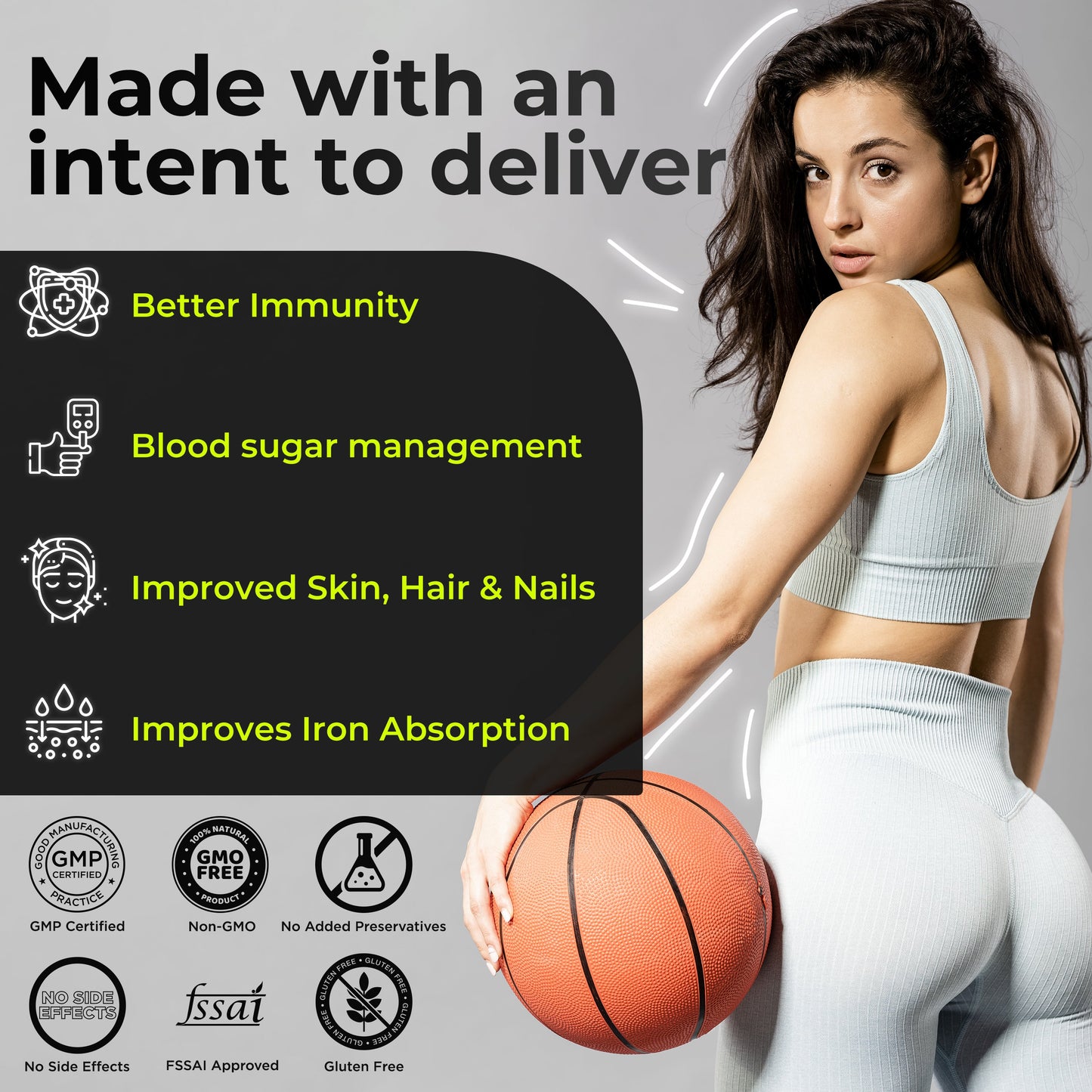 Health Veda Organics Zinc Citrate | Supports Immune and Immunity | Healthier Skin, Hair & Nails | Improves Iron Absorption | 120 Veg Capsules | For Both Men & Women