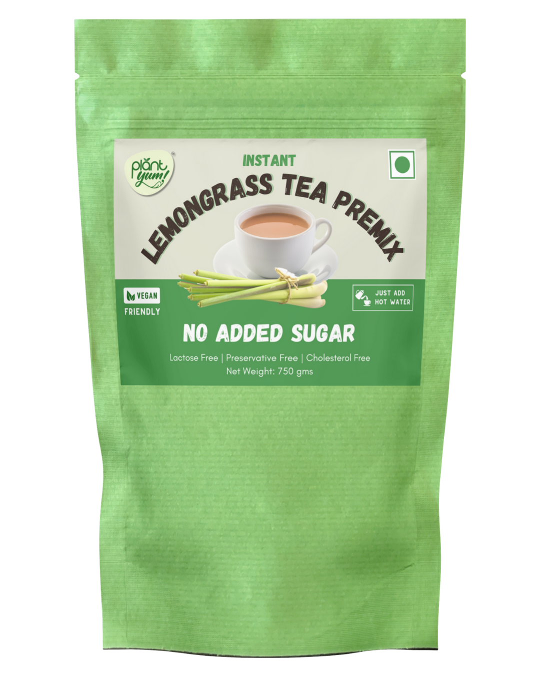 No Added Sugar Tea Premix - Lemongrass (750g)