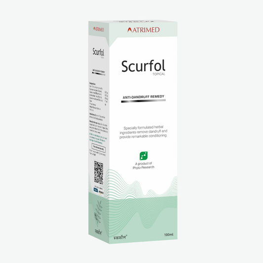 Atrimed Scurfol Anti-Dandruff Shampoo | Pack of 1 | 100ml