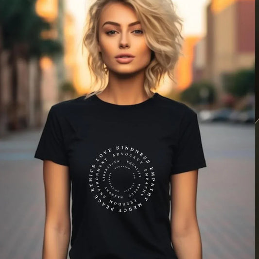 T-Shirt | Veganism hologram
