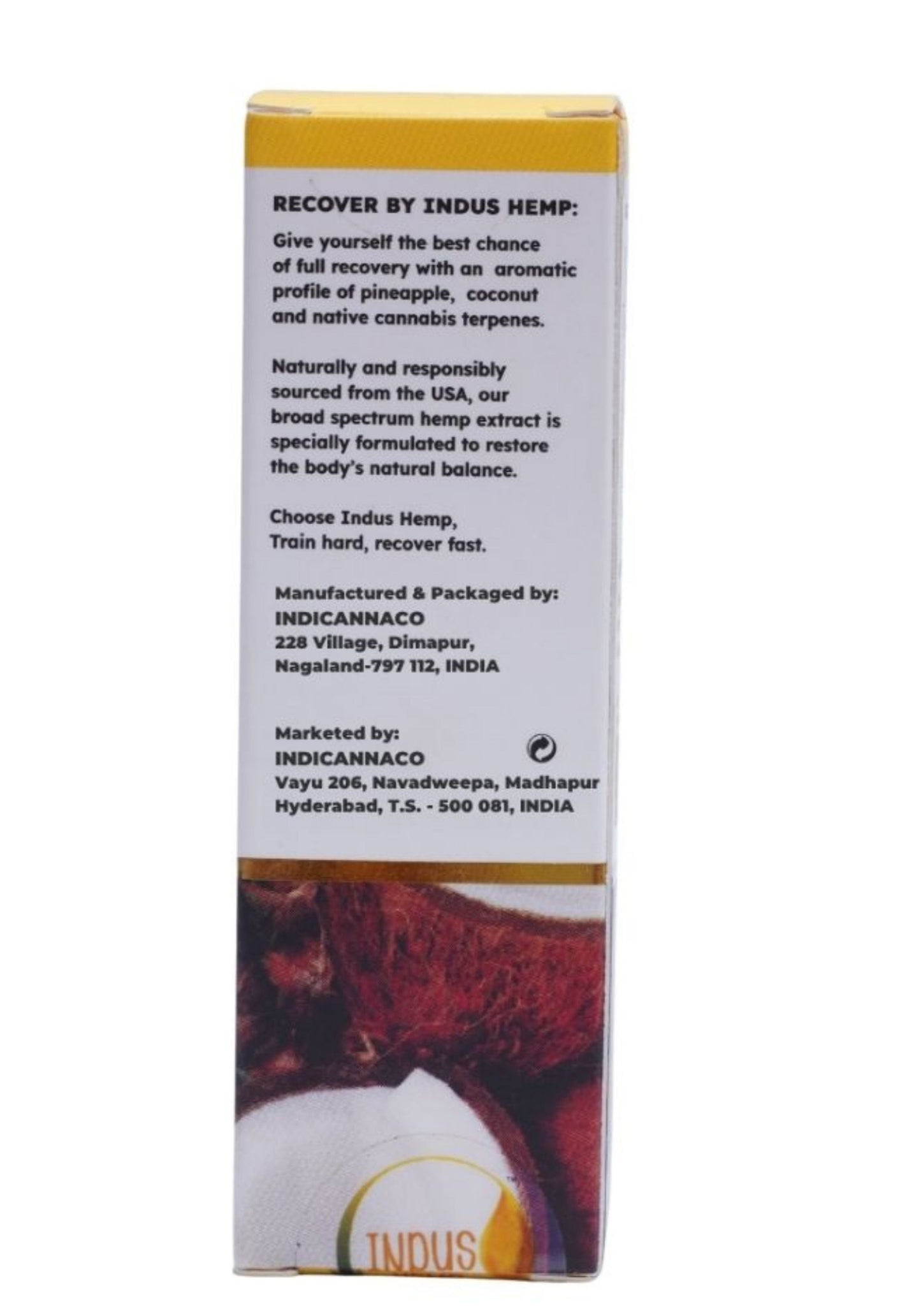 INDUS HEMP CANNA-HEALTH CBD RECOVER - 2200mg
