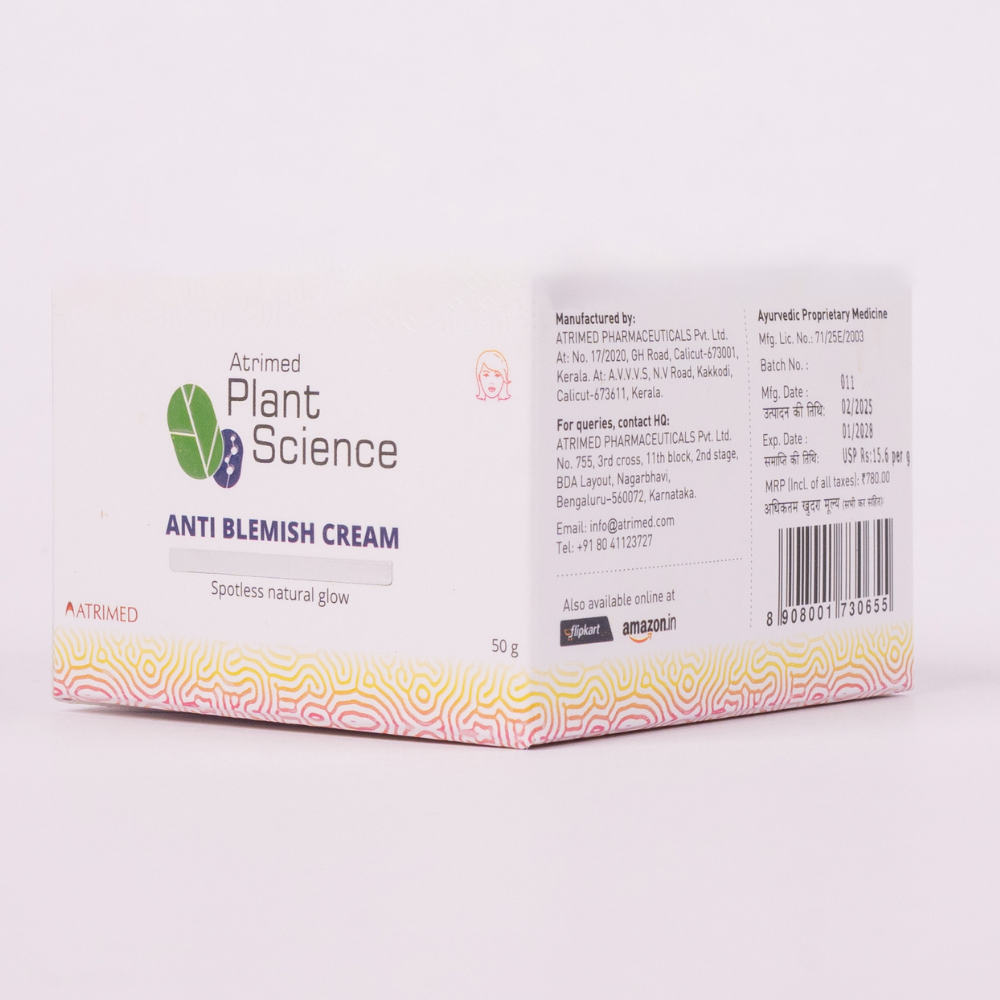 Atrimed Plant Science Anti Blemish Cream 50g