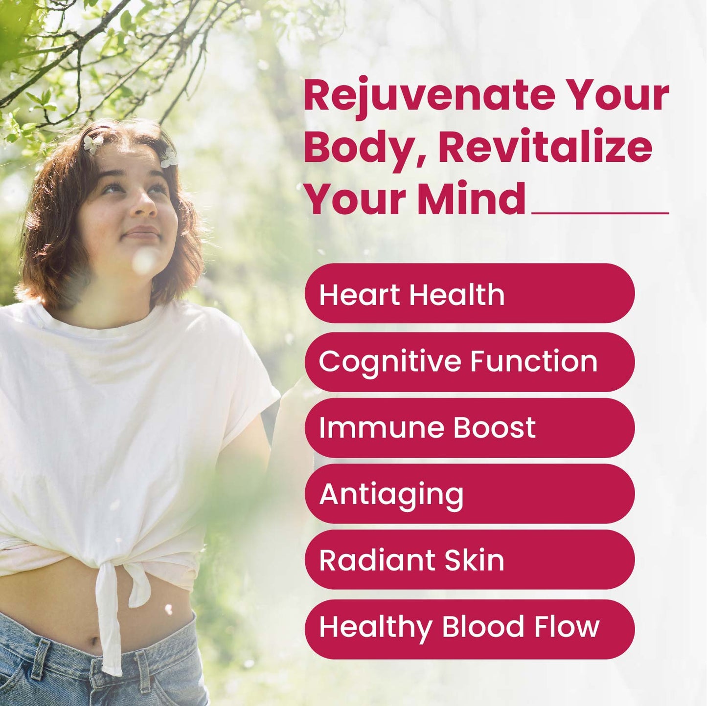 Vlado's HImalayan Organics Resveratrol 255mg with Grape Seed Extract Supplement | Support Heart And Skin Health | Powerful Anti-oxidant for Anti-Ageing - 60 Veg Capsules