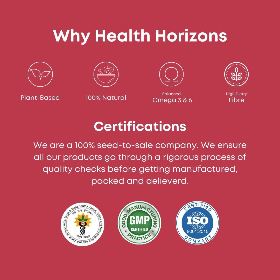 Health Horizons Hair Care, Castor and Hemp Seed Oil (100ml)