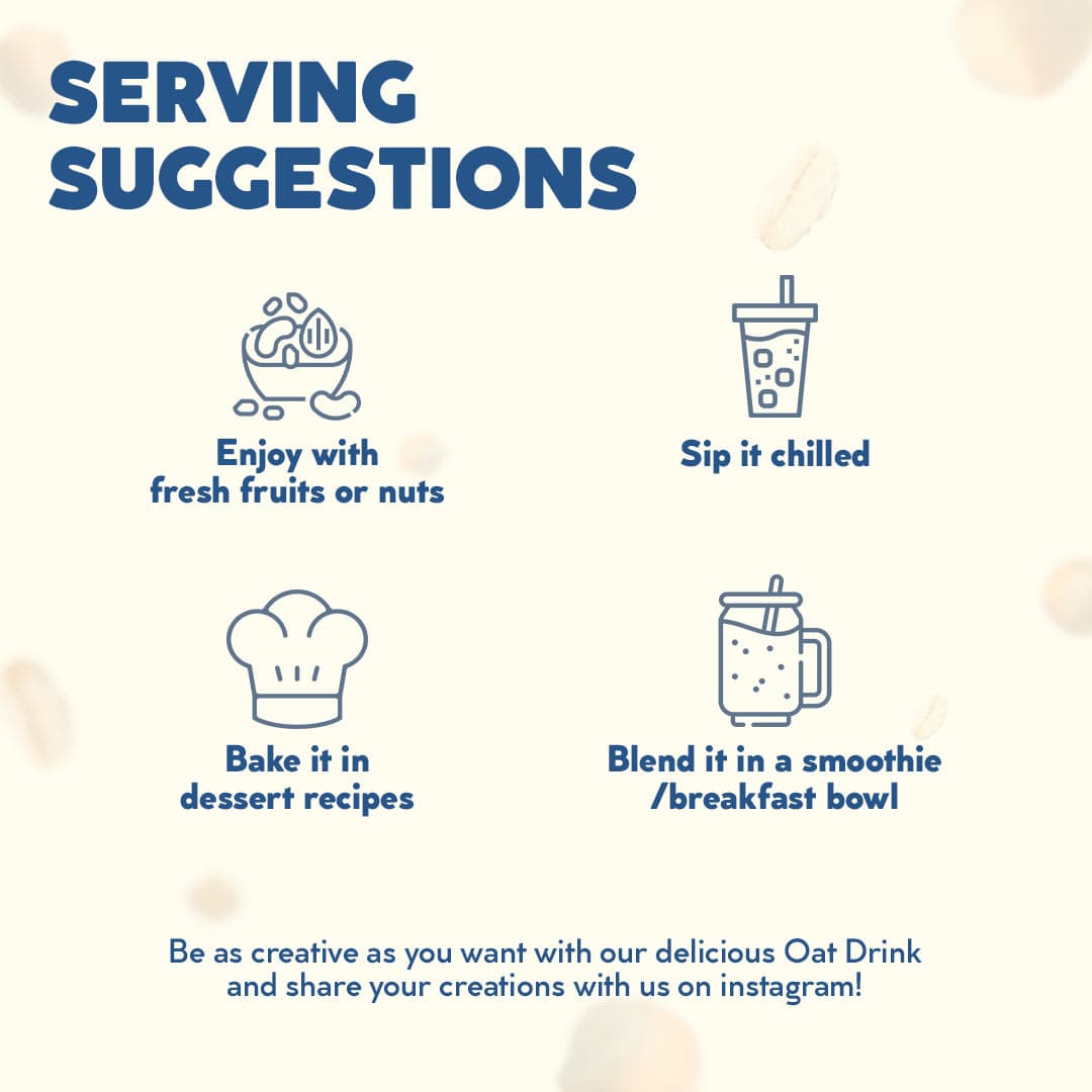 Made from Plants Hazelnut Oat Drink 500mL (Fresh - 4 day shelf life) - Bengaluru Only