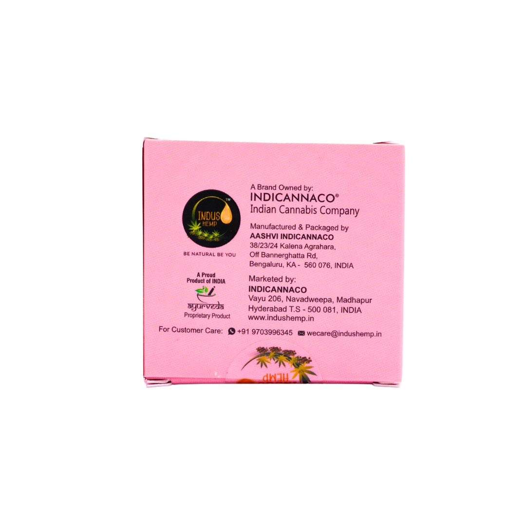 INDUS HEMP GULAB SHAZIRA RUBIA| 4-IN-1 SKIN REFINING EXFOLIATOR MASK / SCRUB/ CLEANSER/TONER | FOR HEALTHY & GLOWING SKIN