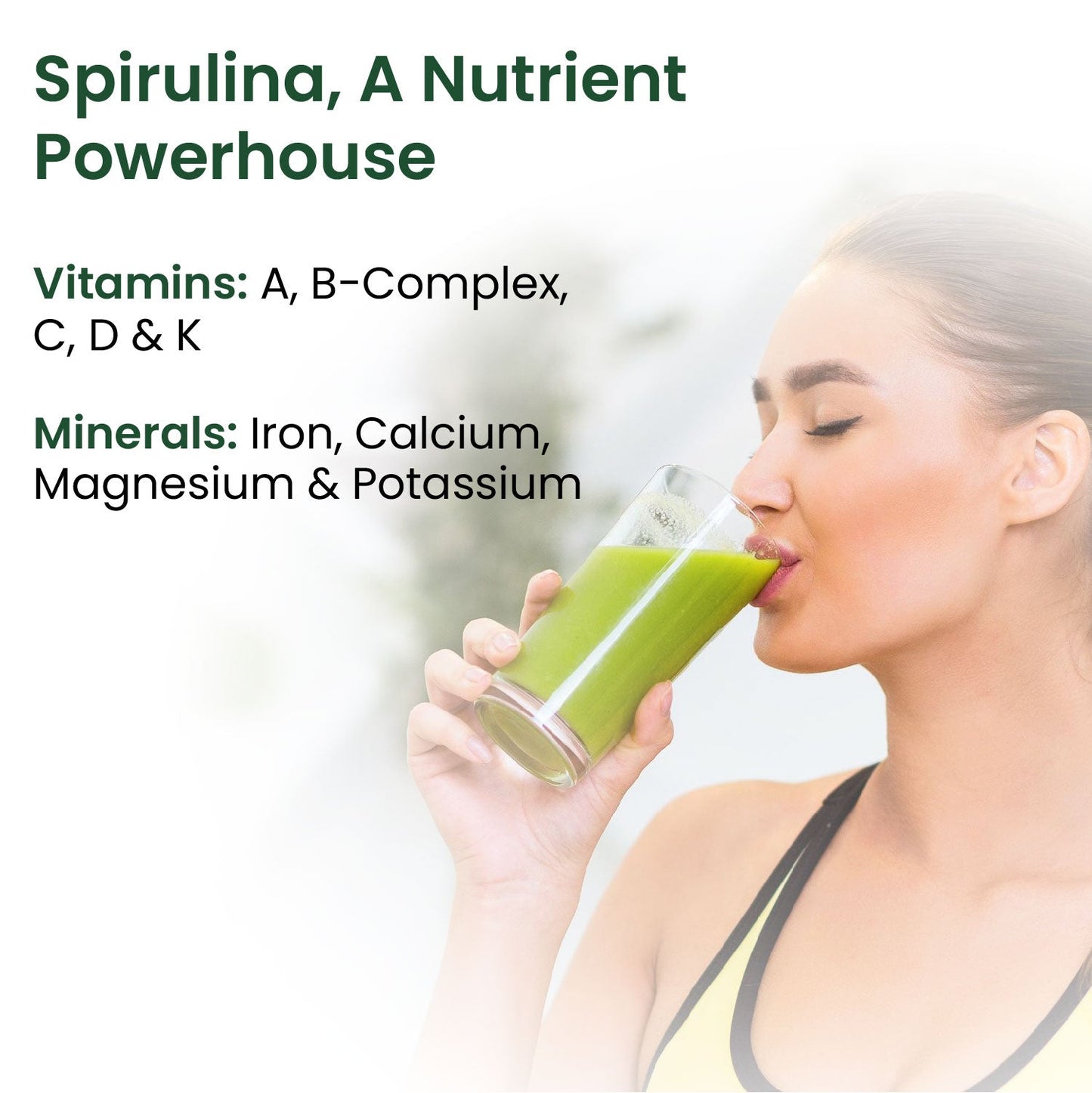 Vlado’s Himalayan Organics Spirulina Powder | 62% Protein | Natural Superfood | 100g