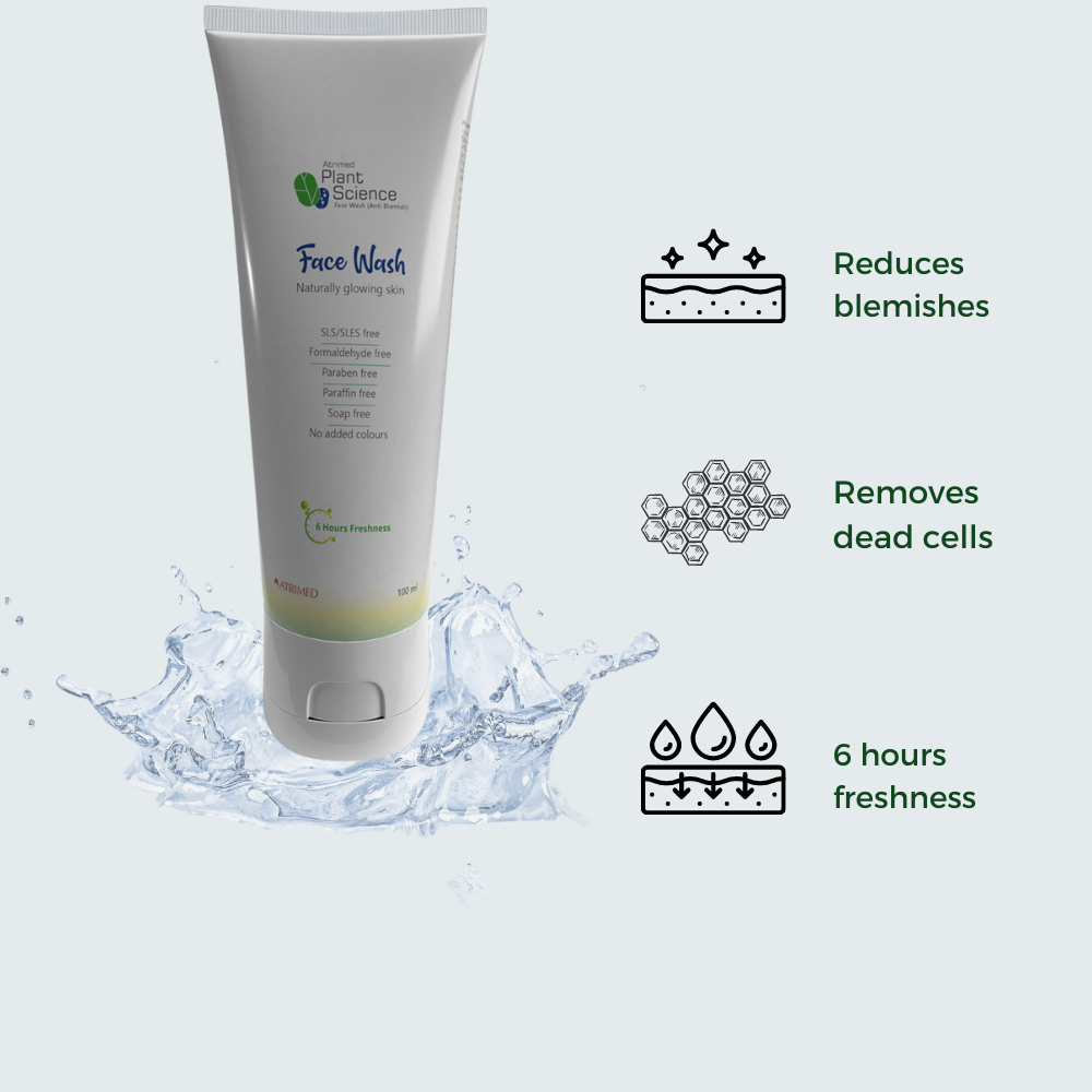 Atrimed Plant Science Anti Blemish Facewash 100ml