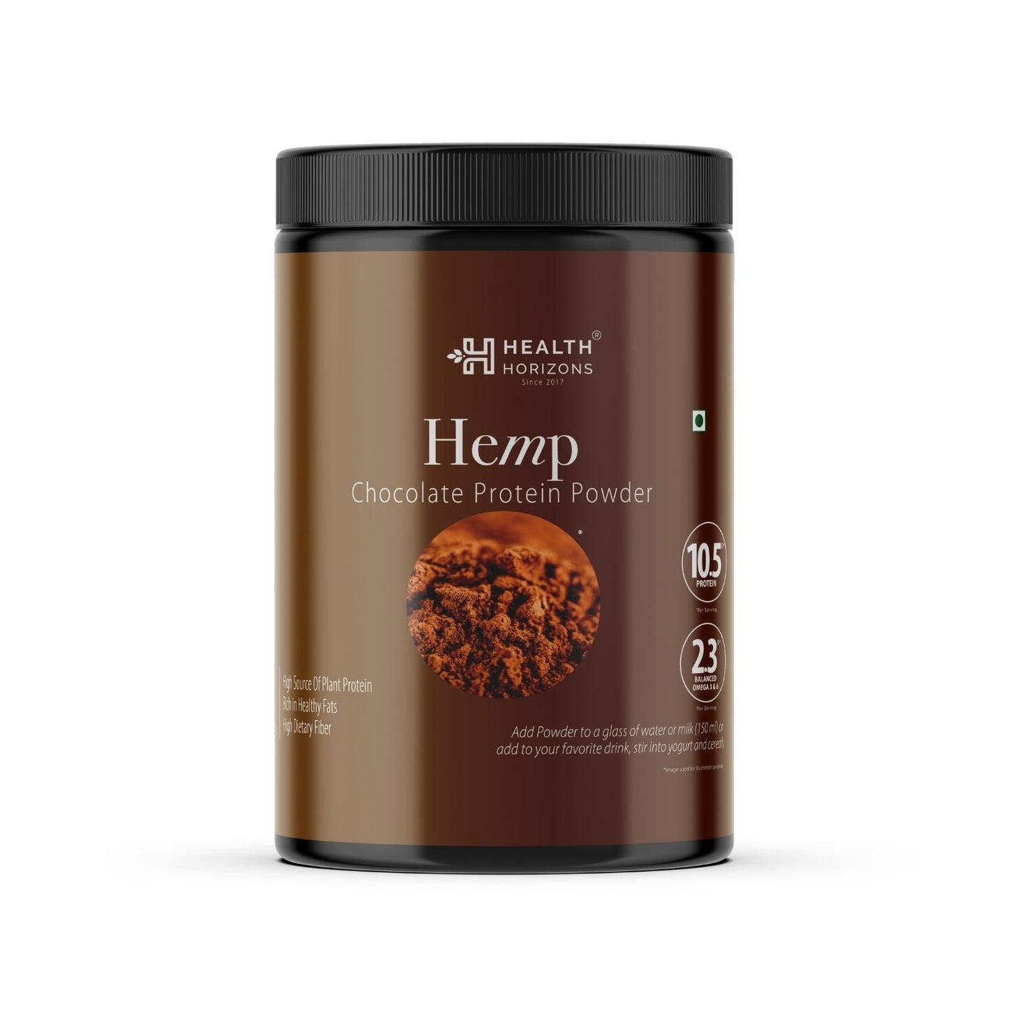 Health Horizons Hemp chocolate Protein Powder (500g)