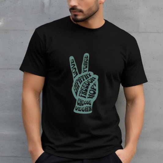 T-Shirts | Love, Peace, Hope , Vegan