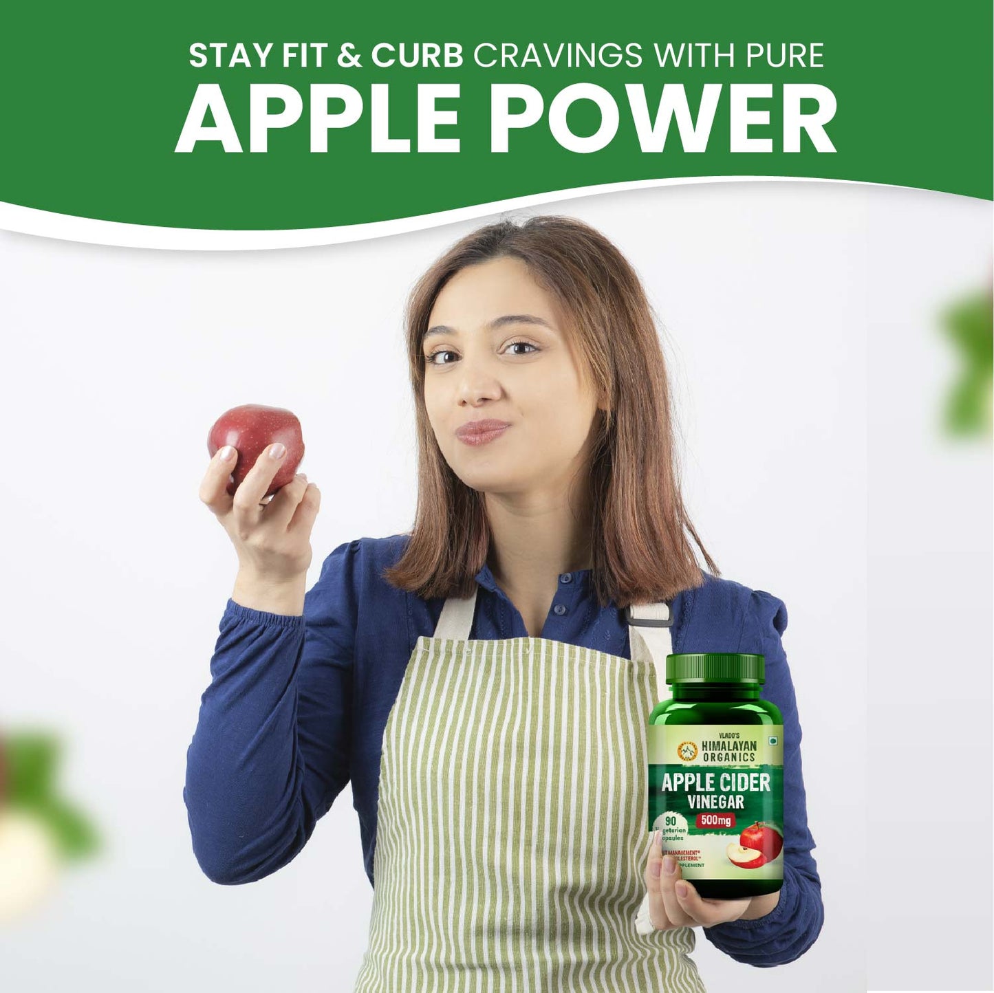 Vlado's Himalayan Organics Apple Cider Vinegar Supplement - 90 Veg Capsules