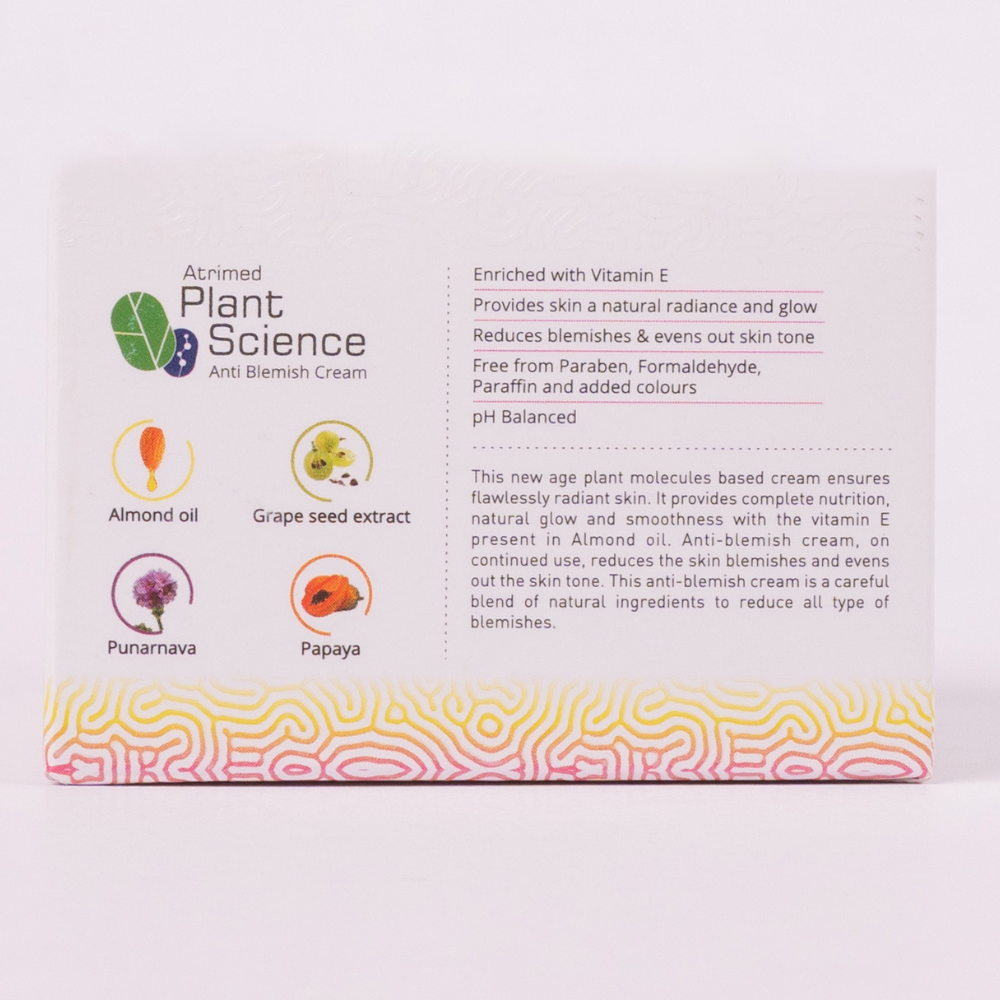 Atrimed Plant Science Anti Blemish Cream 50g