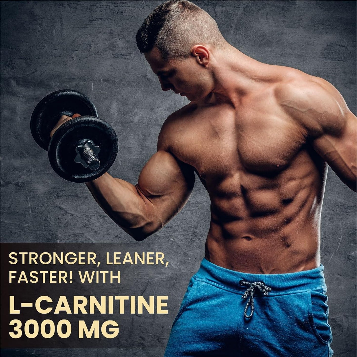 Vlado's Himalayan Organics L-Carnitine Liquid 3000 mg with Vitamin B3, B5, B6 | Pre, Intra & Post Workout Supplement | 5X Strength | Double Strength Formula | For Men & Women | 30 Servings | Strawberry Flavor - 450 ML