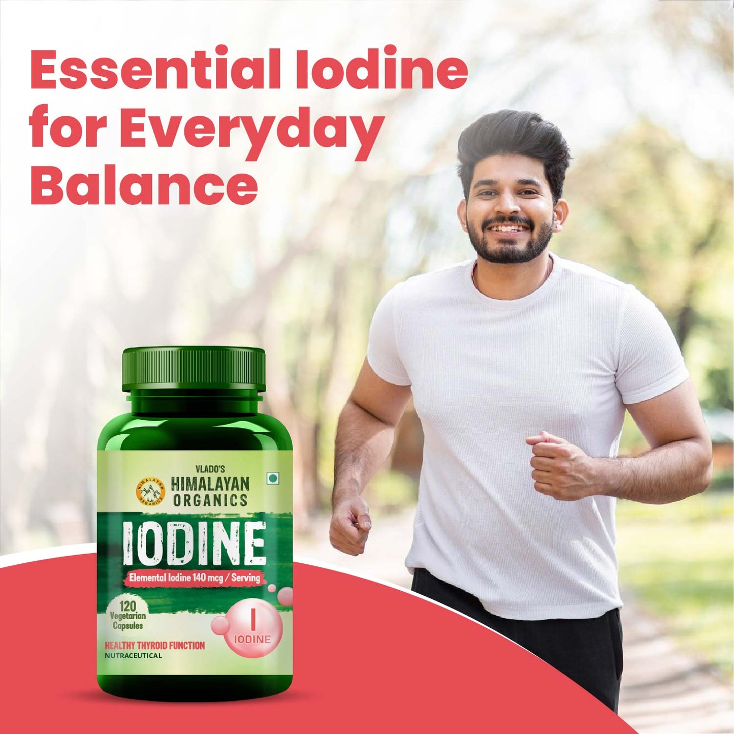 Vlado’s Himalayan Organics Iodine Supplement - 120 Veg Capsules