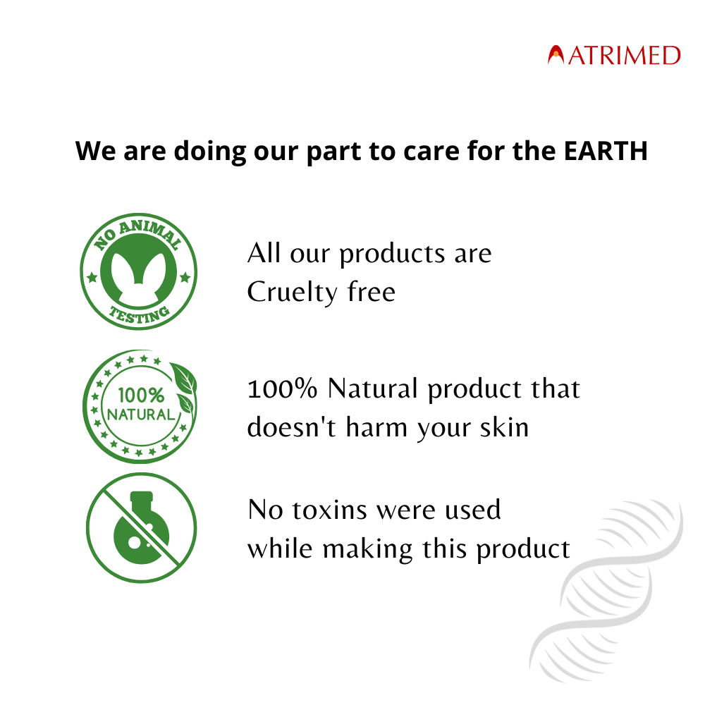 Atrimed Denz & Darc Hair Oil and Scurfol Anti-Dandruff Shampoo | Pack of 2