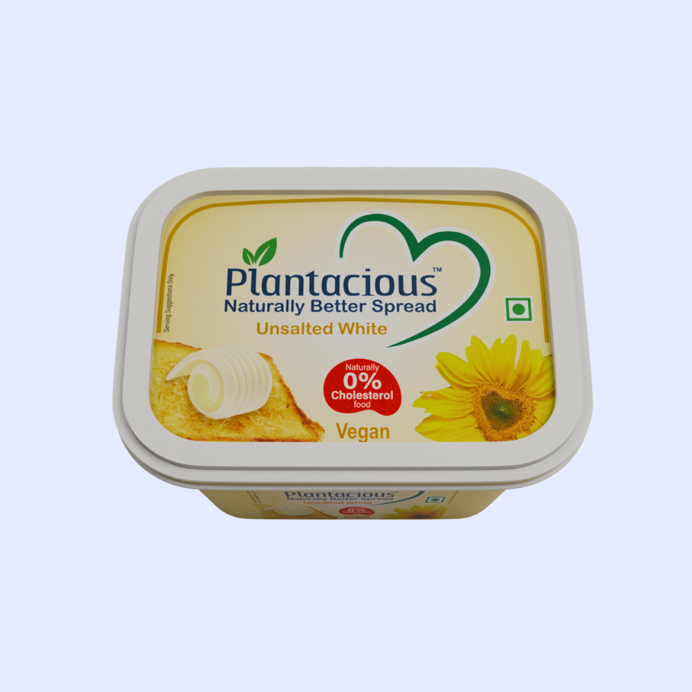 Plantacious (unsalted) Naturally better spread (White), (200 gm) - Bangalore only