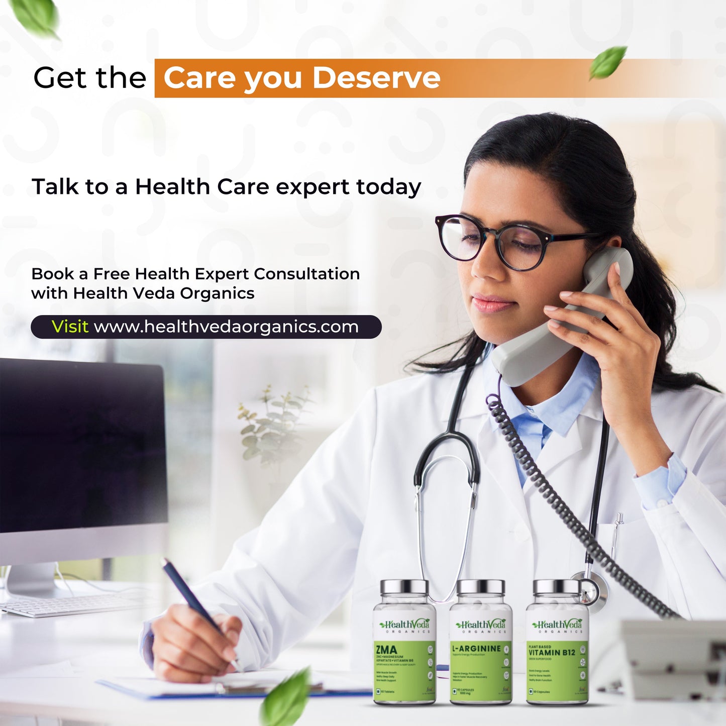 Health Veda Organics Diabetic Care Supplements with Karela, Gudmar, Jamun I 60 Veg Tablets I Manages Blood Sugar Levels I For Both Men & Women