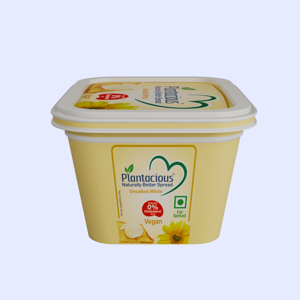 Plantacious (unsalted) Naturally better spread (White), (200 gm) - Bangalore only