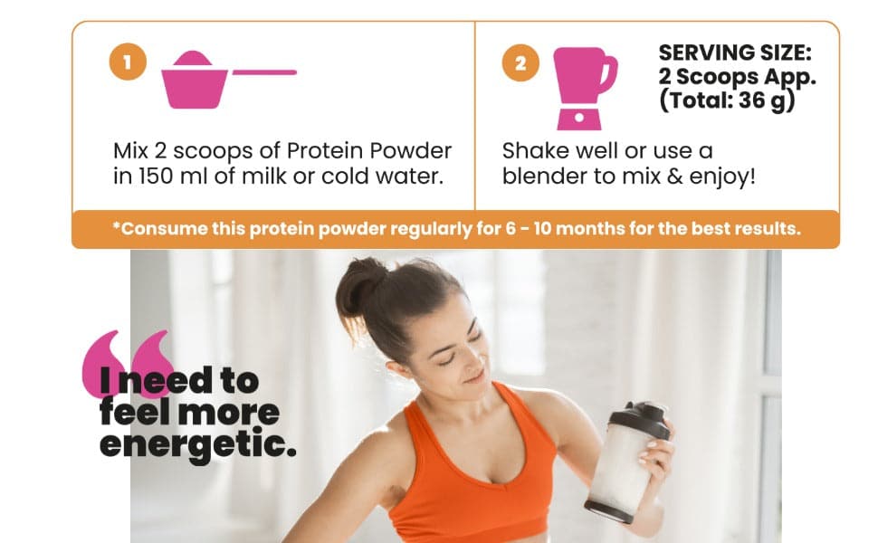 Gytree Total Strength Support Protein Powder For Women/Plant Based (26 Grams/Serving)