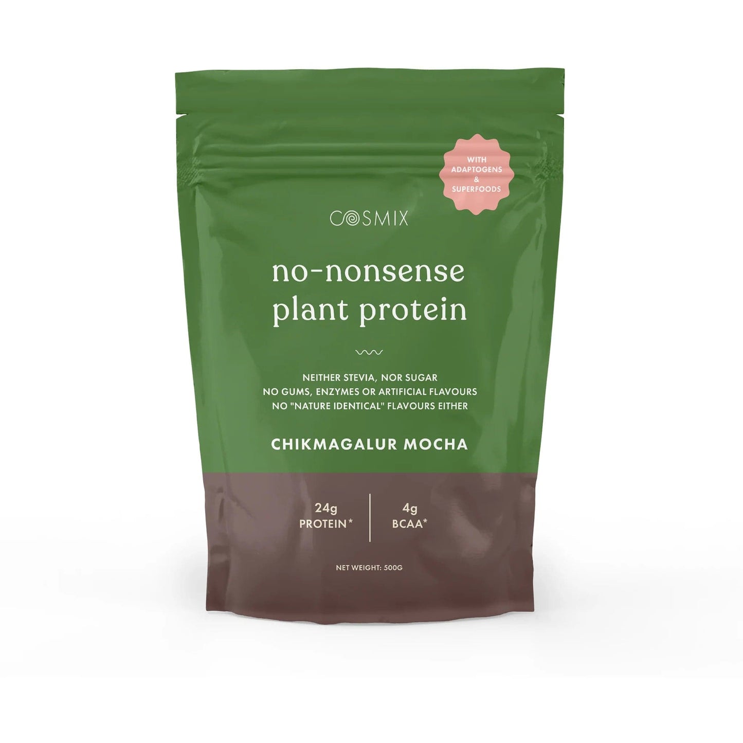 COSMIX - NO-NONSENSE PLANT PROTEIN - CHIKMAGALUR MOCHA - 500gm
