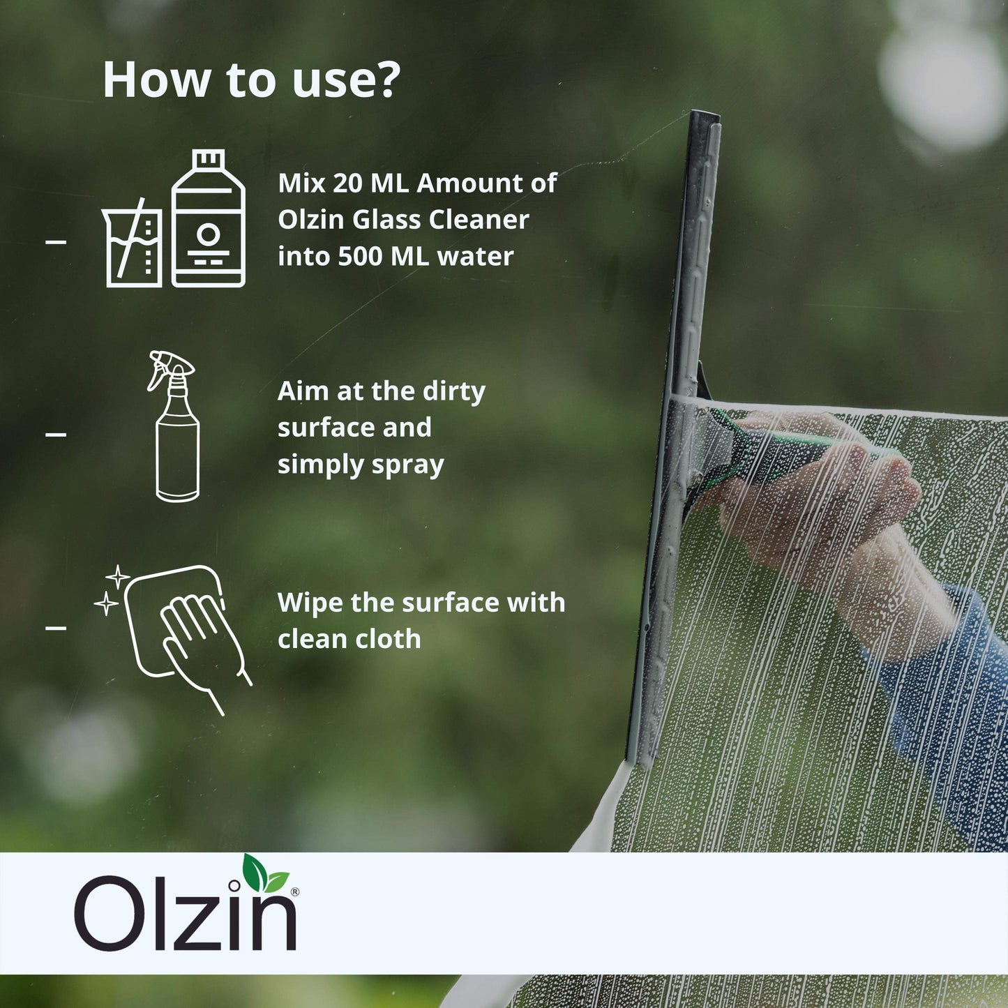 Olzin Glass Cleaner