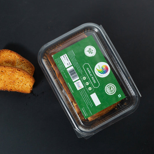 PSO Garlic Rusk (90% Whole Wheat) 150gm