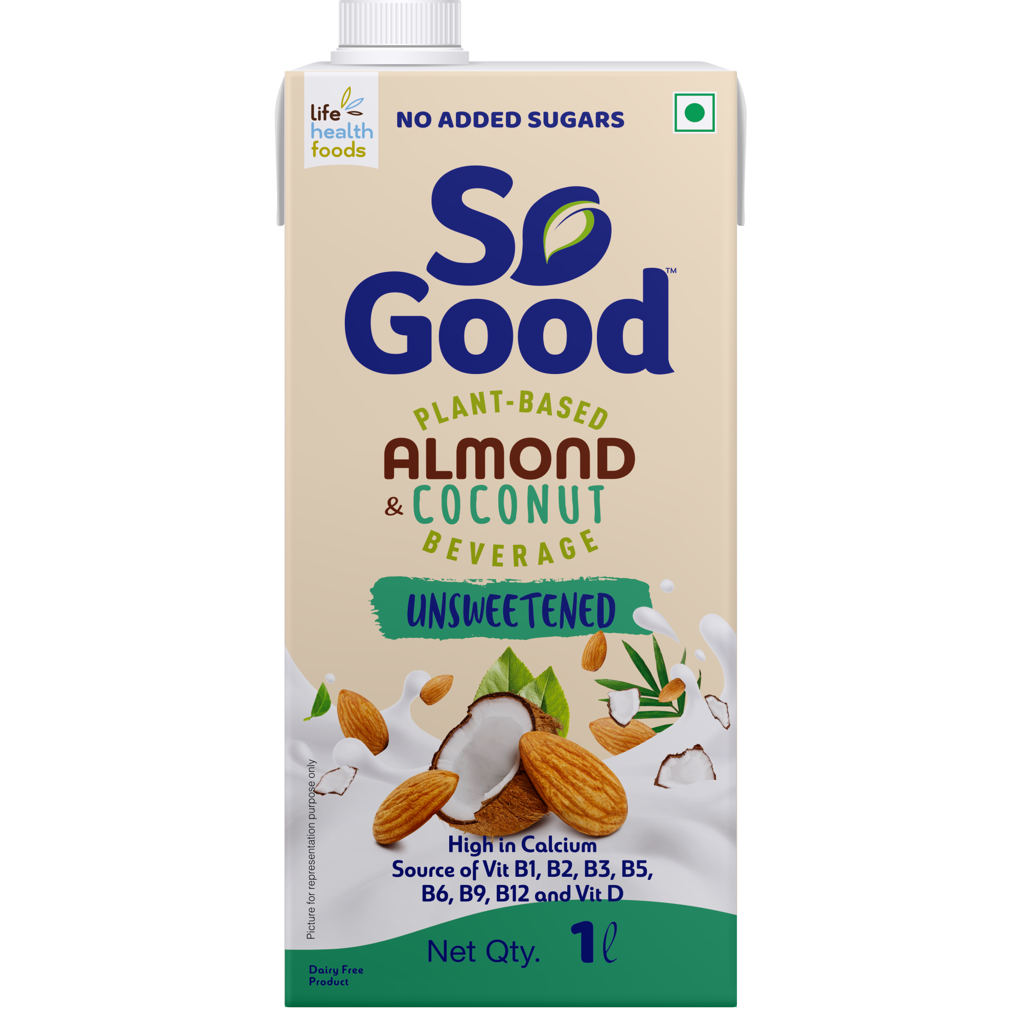 Shower Gel, Vitamin B, Almonds & Nuts