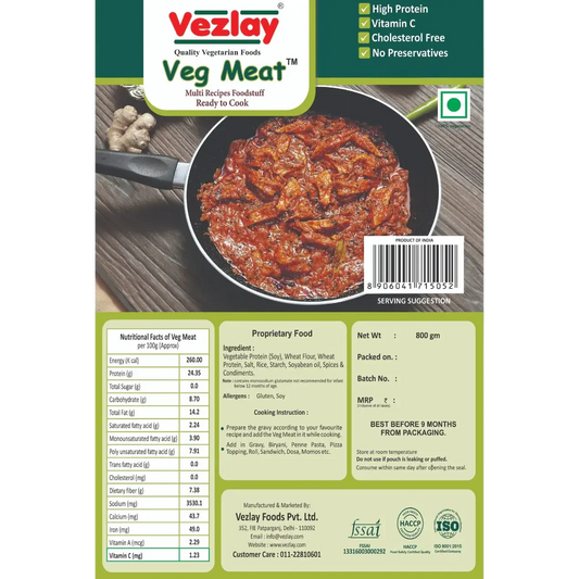 Vezlay Veg Meat, 600gm