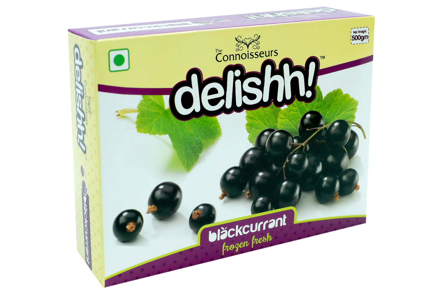 Delishh Frozen Blackcurrant, 500gm