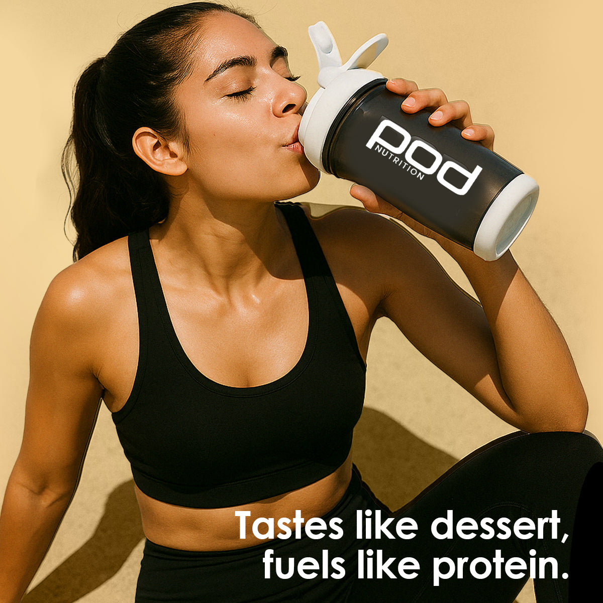 POD NUTRITION Pea Protein Isolate Powder | Vegan Plant Protein, No Added Sugar, Dairy Free| Clean & Easy to Digest with Essential Amino Acids (Chocolate Hazelnut Sachet Pack of 15)