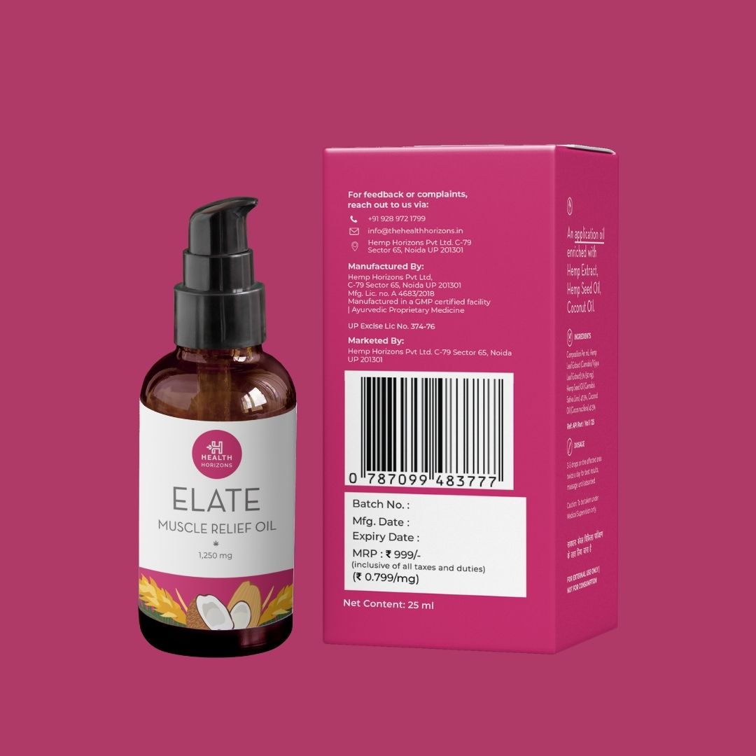 Health Horizon Hemp oil (1.250 mg) - For pain relief