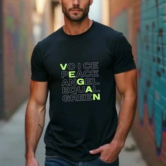 T-Shirt | VEGAN - Voice , Peace